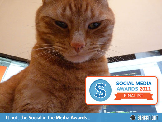 Woohoo! We Made the Finals For the Social Media Awards